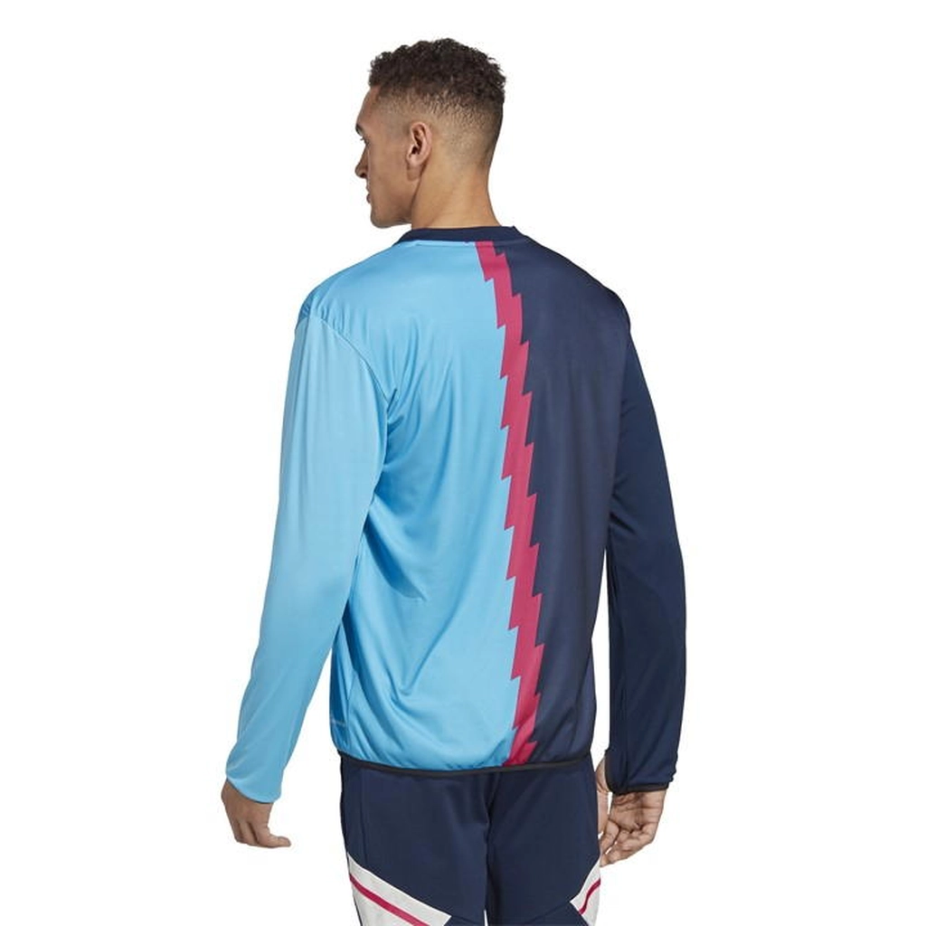 Adidas Originals Arsenal Pre Match Sweater 2022 2023 Adults - Blue